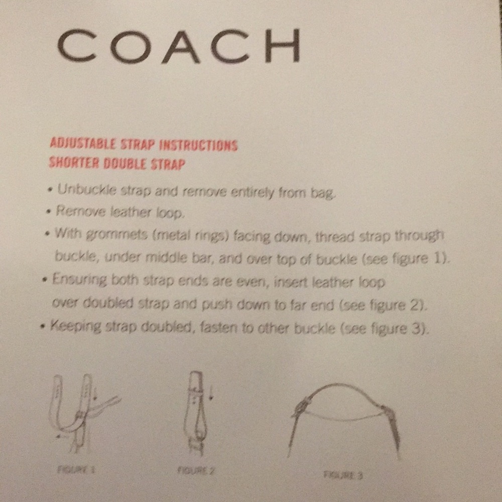 Coach Tan and Burgundy Shoulder Bag - Picture 4 of 4